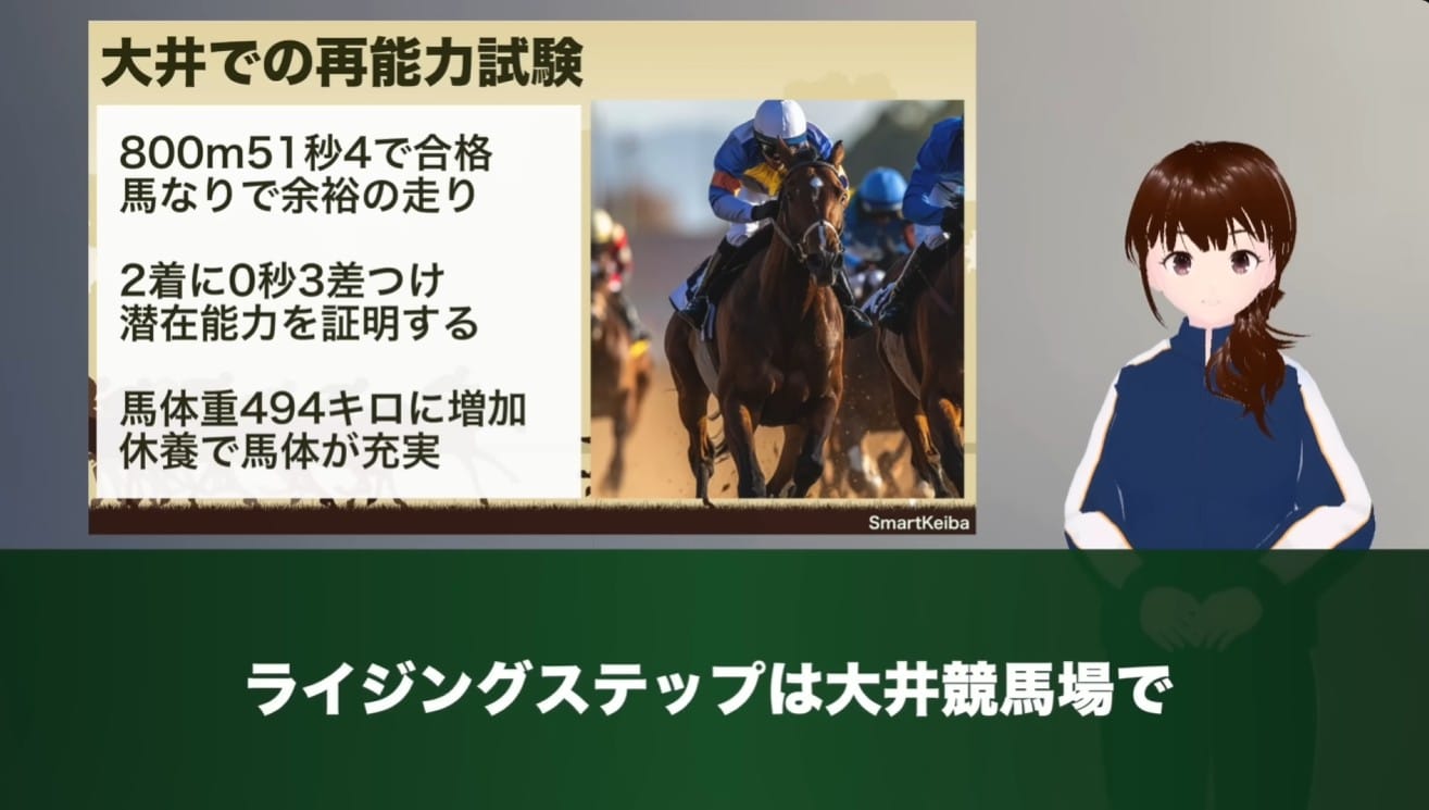 【2026年1月12日大井競馬】砂のディープインパクトと称される怪物3歳馬ライジングステップとは？能力試験・血統・デビュー戦を徹底解説