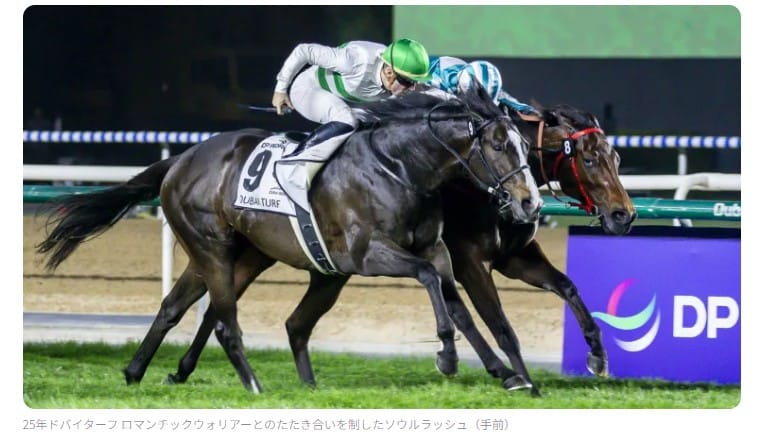 世界最強を倒した豪脚の記憶――ソウルラッシュ、栄光と感動の競走生活に幕