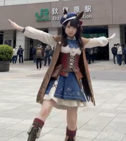 【ウマ娘】えいえいむん！🥕マチカネタンホイザのコスプレで全力ダンス🐎✨ トレーナーさん見ててね！