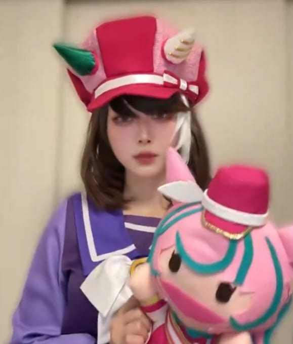 名前だけでも覚えてってください ウマ娘　マルシュロレーヌ コスプレ/cosplay
